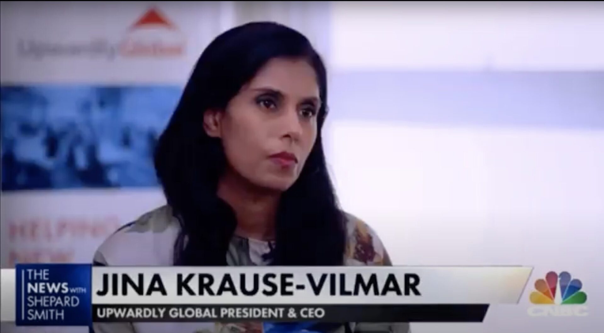 CEO Jina Krause-Vilmar Talks Upwardly Global’s Support for Afghans with CNBC