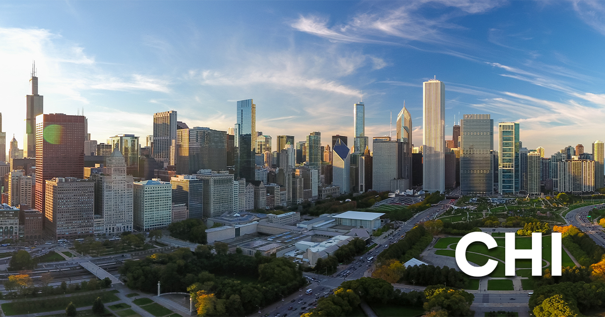 City Skyline of Chicago